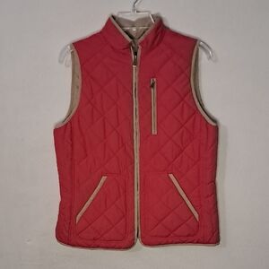 Lauren Ralph Lauren Women's Size Large Quilted Reversible Vest